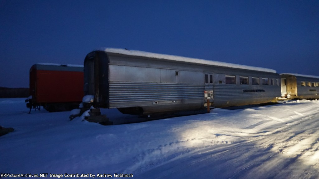 CB&Q 551 in the Snow